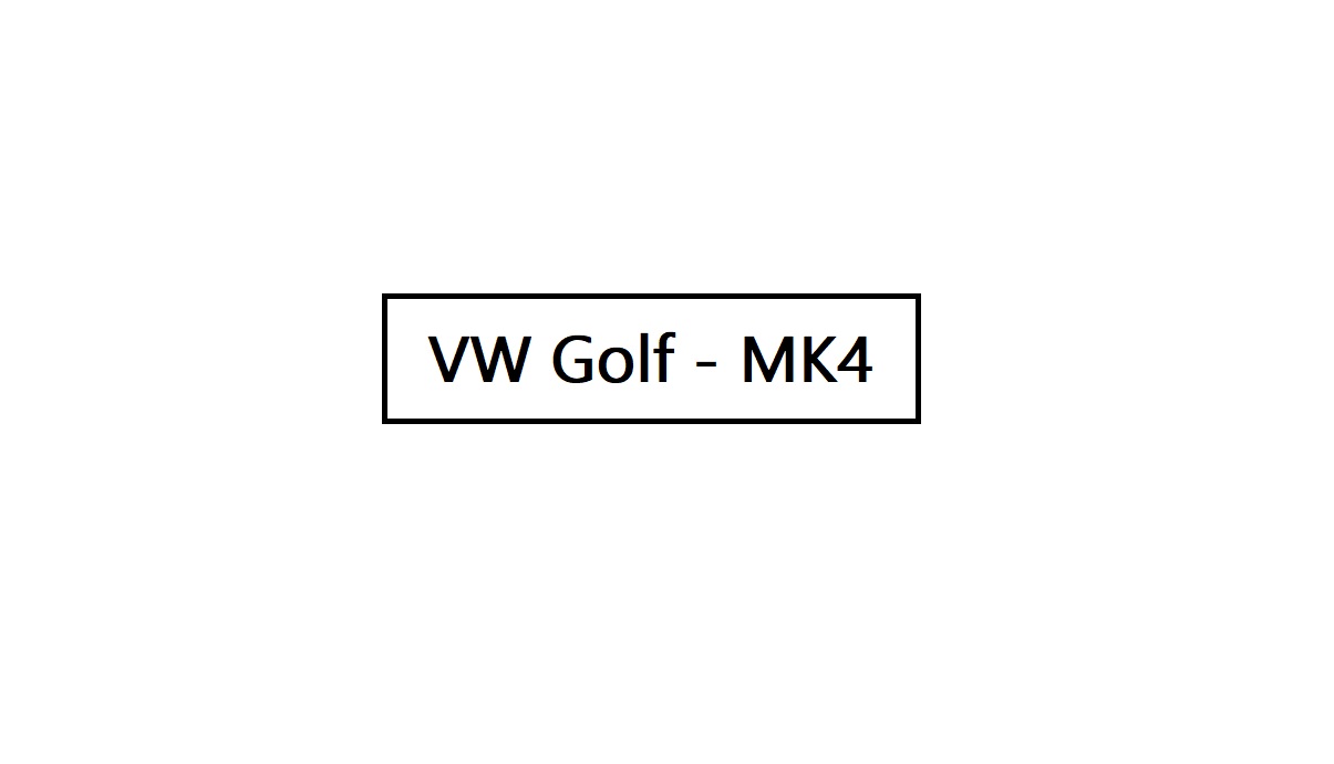Golf MK4 LED Interior Kit